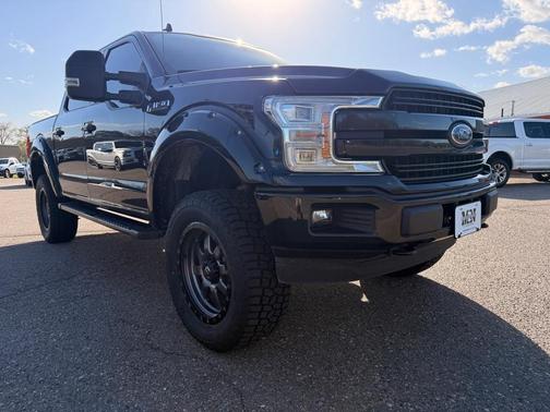 Black 2018 Ford F-150 Lariat