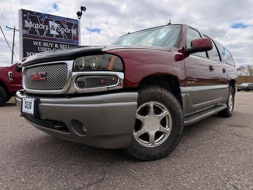 Maroon 2003 GMC Yukon XL Denali