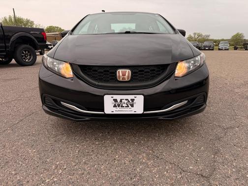 Black 2014 Honda Civic LX