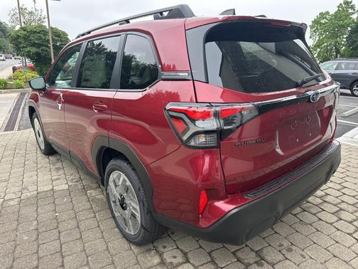 Crimson Red Pearl 2025 Subaru Forester Hybrid Premium
