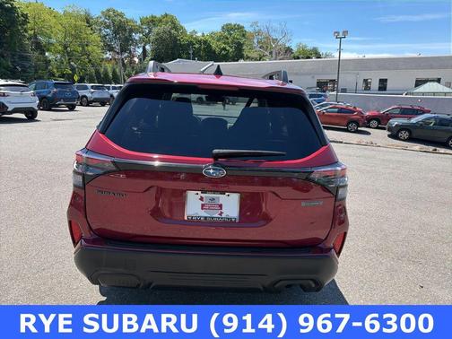 Crimson Red Pearl 2025 Subaru Forester Hybrid Premium