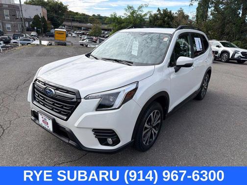 Crystal White Pearl 2023 Subaru Forester Limited