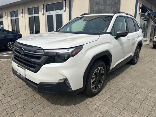 Crystal White Pearl 2026 Subaru Forester Premium