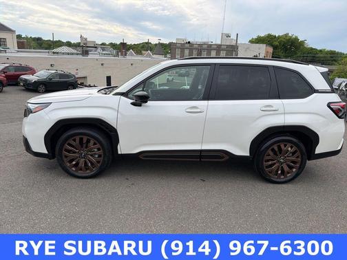 Crystal White Pearl 2025 Subaru Forester Sport