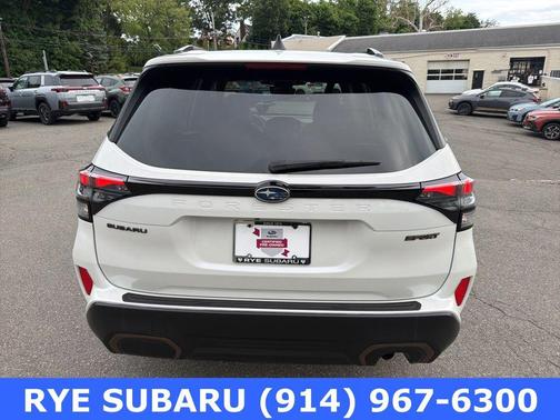 Crystal White Pearl 2025 Subaru Forester Sport