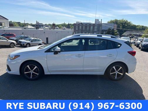 Crystal White Pearl 2023 Subaru Impreza Premium