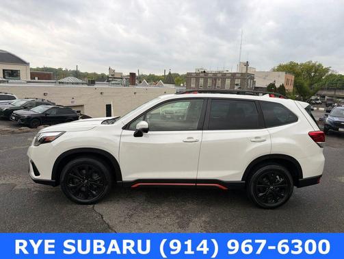 Crystal White Pearl 2023 Subaru Forester Sport