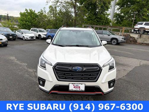 Crystal White Pearl 2023 Subaru Forester Sport