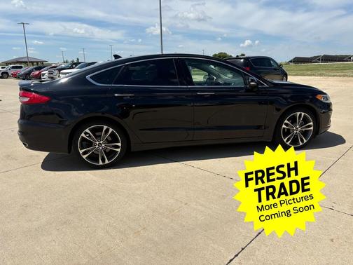 Agate Black Metallic 2020 Ford Fusion Titanium