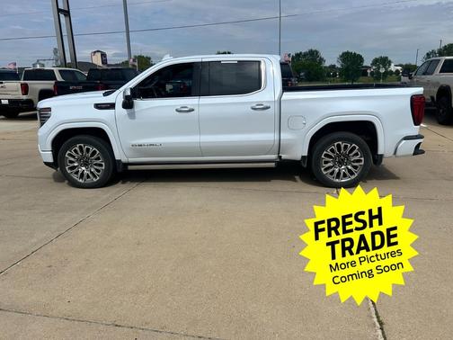 Glacier White Tricoat 2026 GMC Sierra 1500 Denali Ultimate