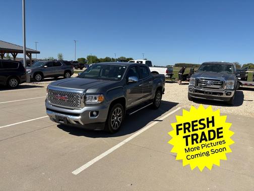Satin Steel Metallic 2019 GMC Canyon Denali
