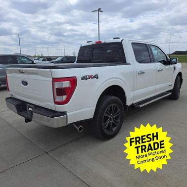 Star White Metallic Tri-Coat 2023 Ford F-150 Lariat