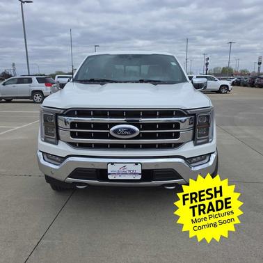 Star White Metallic Tri-Coat 2023 Ford F-150 Lariat