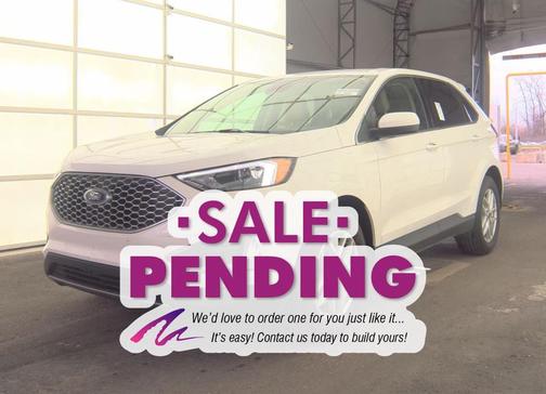 Star White Metallic Tri-Coat 2024 Ford Edge SEL