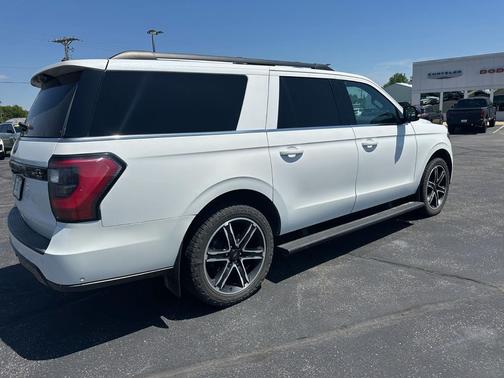 Star White Metallic Tri-Coat 2020 Ford Expedition Max Limited