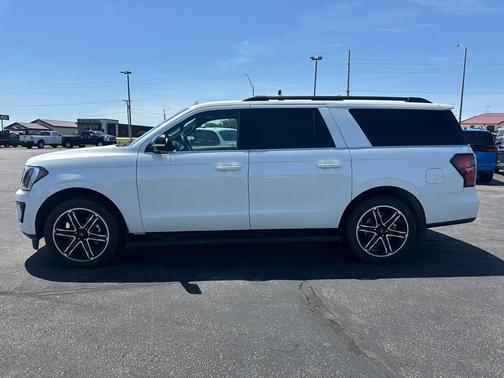 Star White Metallic Tri-Coat 2020 Ford Expedition Max Limited