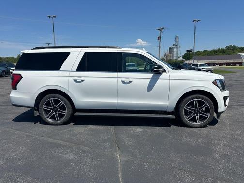 Star White Metallic Tri-Coat 2020 Ford Expedition Max Limited