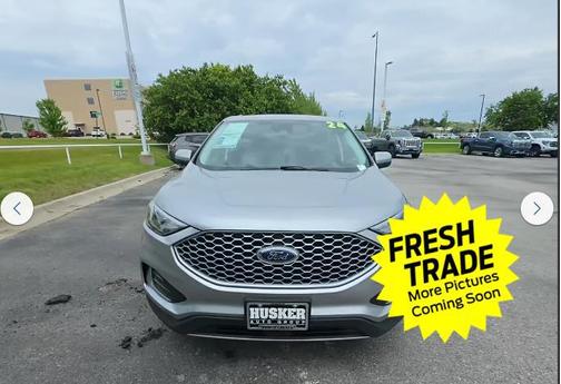 Iconic Silver 2024 Ford Edge SEL