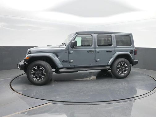 GRAY 2026 Jeep Wrangler 4-Door Sahara 4x4