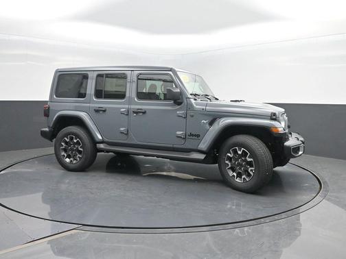 GRAY 2026 Jeep Wrangler 4-Door Sahara 4x4