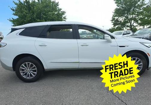Summit White 2023 Buick Enclave Essence AWD
