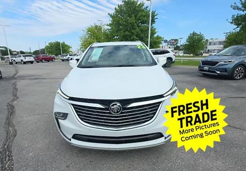 Summit White 2023 Buick Enclave Essence AWD