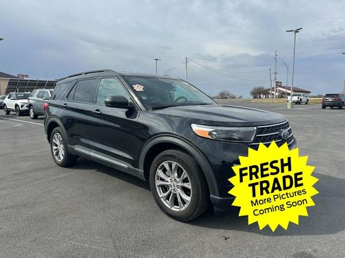 Agate Black Metallic 2022 Ford Explorer XLT
