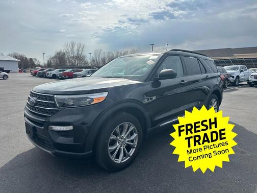 Agate Black Metallic 2022 Ford Explorer XLT