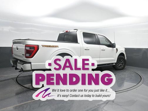 Star White Metallic Tri-Coat 2023 Ford F-150 Tremor