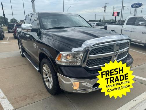 Black Clearcoat 2013 RAM 1500 Laramie Longhorn Edition