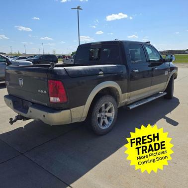 Brilliant Black Crystal Pearl 2011 Dodge Ram 1500 Laramie Longhorn