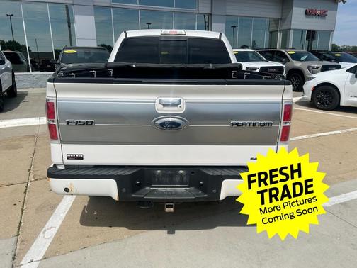 White Platinum Metallic Tri-Coat 2013 Ford F-150 Platinum