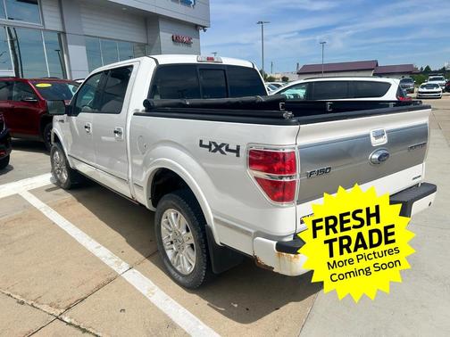White Platinum Metallic Tri-Coat 2013 Ford F-150 Platinum