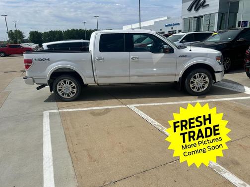 White Platinum Metallic Tri-Coat 2013 Ford F-150 Platinum