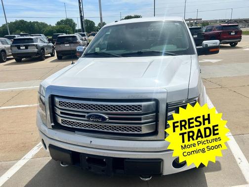 White Platinum Metallic Tri-Coat 2013 Ford F-150 Platinum