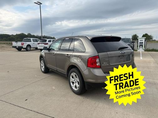 Mineral Gray Metallic 2014 Ford Edge SEL