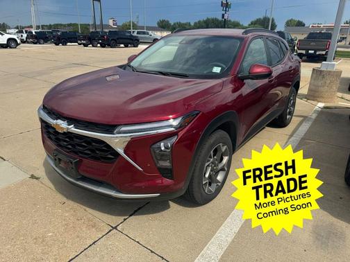 Crimson Metallic 2025 Chevrolet Trax LT