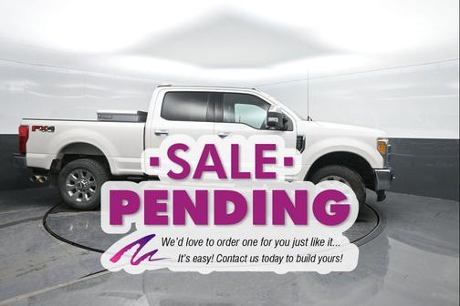 White Platinum Metallic Tri-Coat 2017 Ford F-250 Lariat