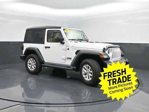 Bright White Clearcoat 2023 Jeep Wrangler Sport S