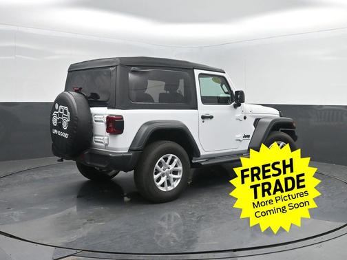 Bright White Clearcoat 2023 Jeep Wrangler Sport S