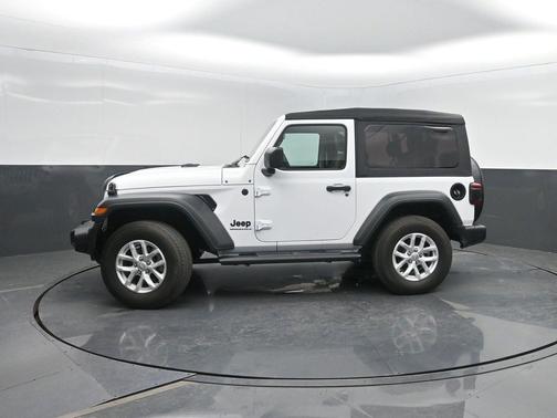 Bright White Clearcoat 2023 Jeep Wrangler Sport S