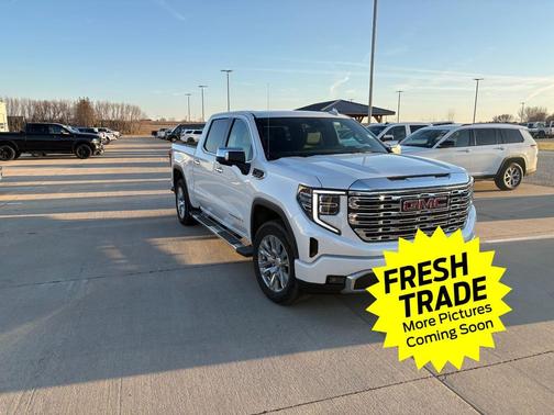 White Frost Tricoat 2024 GMC Sierra 1500 Denali