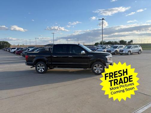 Shadow Black 2018 Ford F-150 Lariat