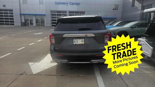 Carbonized Gray Metallic 2023 Ford Explorer XLT