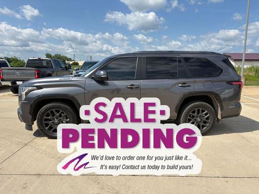 Magnetic Gray Metallic 2025 Toyota Sequoia Platinum
