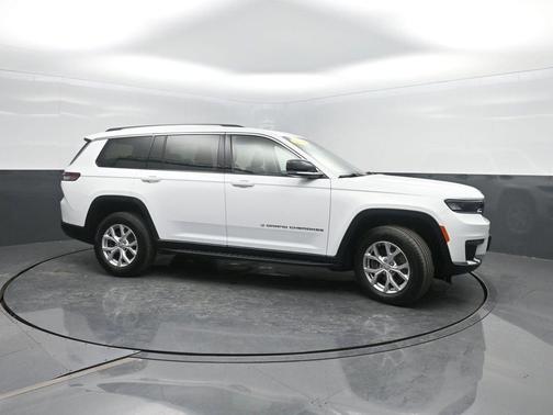 Bright White Clearcoat 2021 Jeep Grand Cherokee L Limited