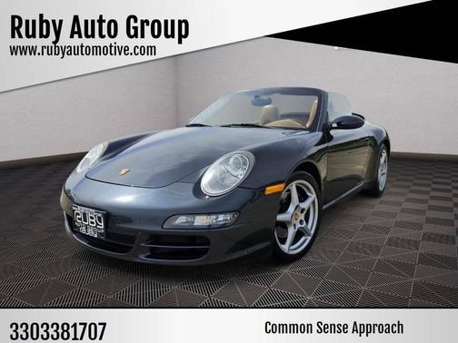 Blue 2007 Porsche 911 911 Carrera Cabriolet