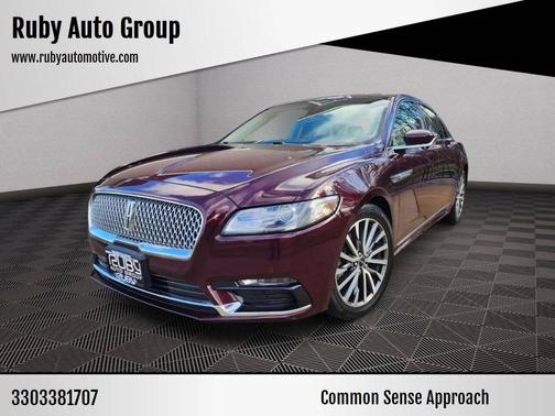 2017 Lincoln Continental Select AWD 4dr Sedan