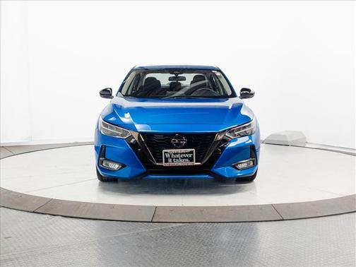 Electric Blue Metallic 2020 Nissan Sentra SR