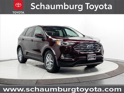 Burgundy Velvet M 2021 Ford Edge SEL